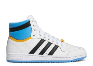 Adidas TOP TEN HIGH 'WHITE BLUE GOLD' sneakers, white