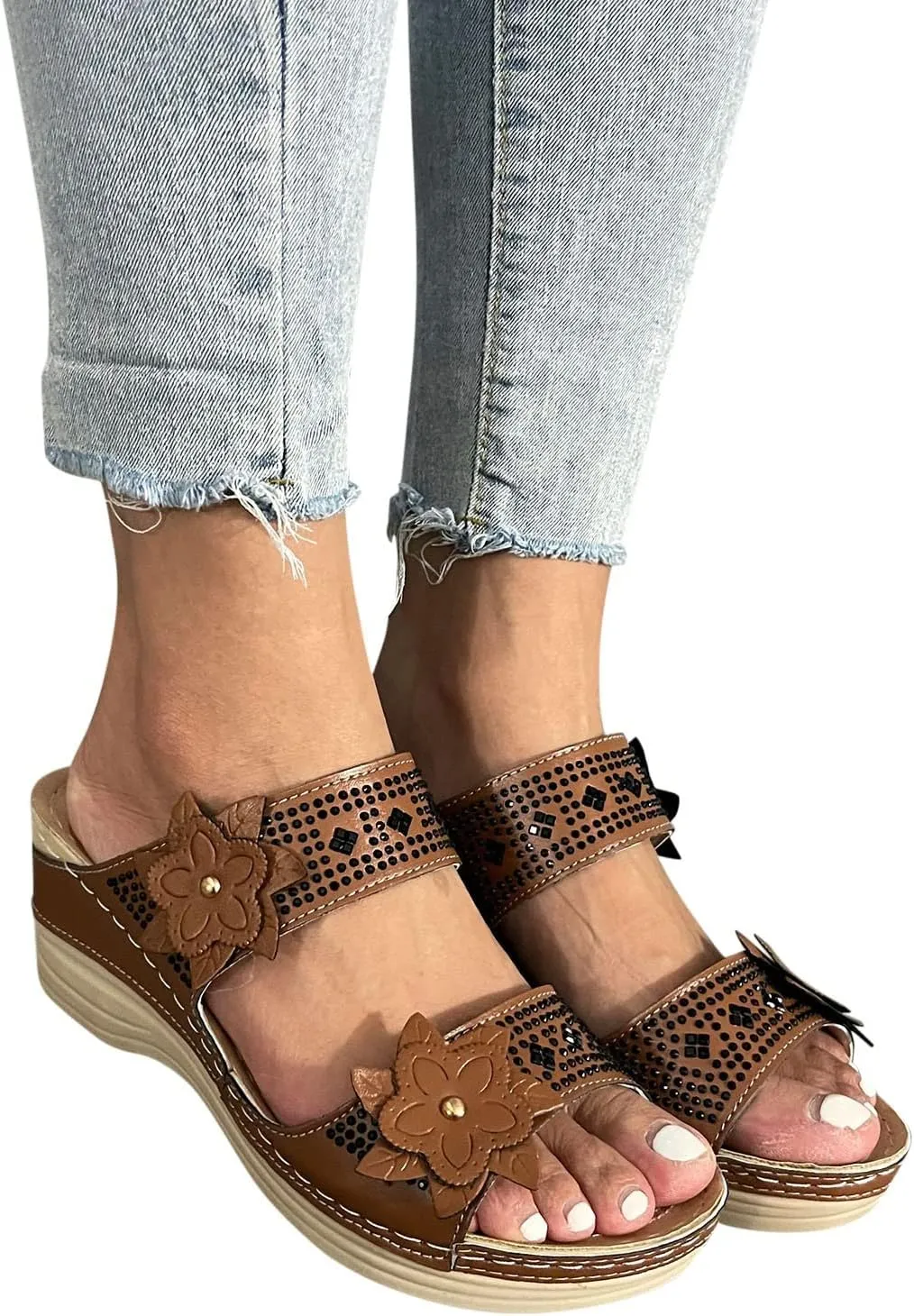 Arch Support Slippers Women Plantar Fasciitis Black Orthopedic Dress Shoes Women Sandals for Women Dressy Wedding Black Sandals Women Comfortable Womens Orthopedic Sandals 9 Wide Fit Sandals