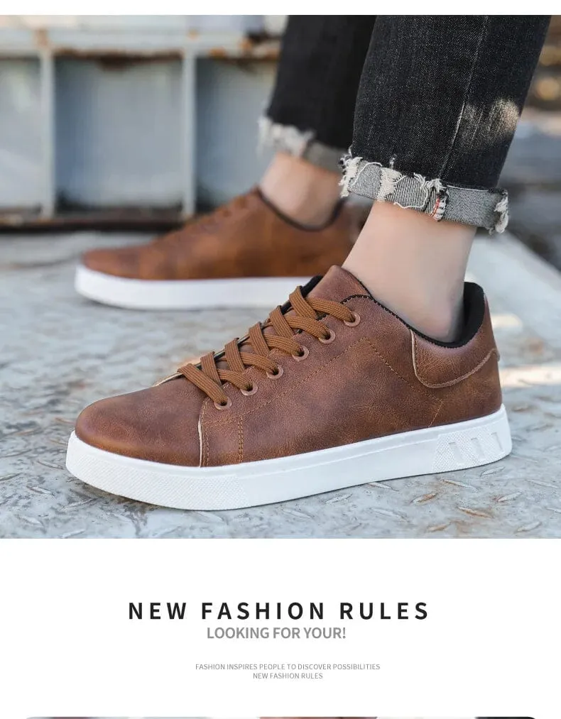 Barretus Men's Leather Sneakers