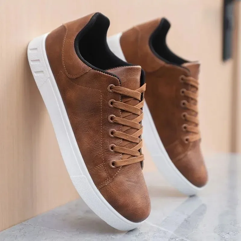 Barretus Men's Leather Sneakers
