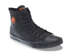 Baxter Harley Davidson High Top Sneakers, Black Baxter Harley Davidson High Top Sneakers, Black
