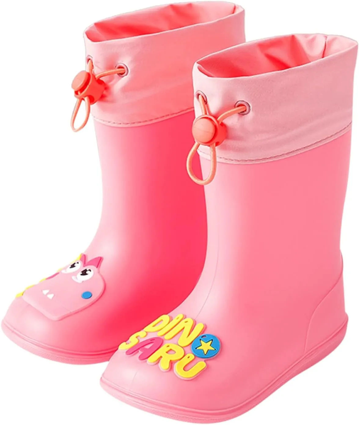 Cartoon Dinosaur Children Rain Boots Non Slip Kids Rainboots Girl Boots Size 11