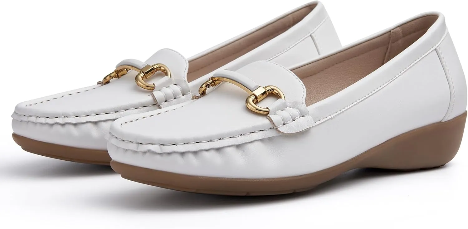 Cestfini Womens Slip-on Loafers Casual Work Shoes