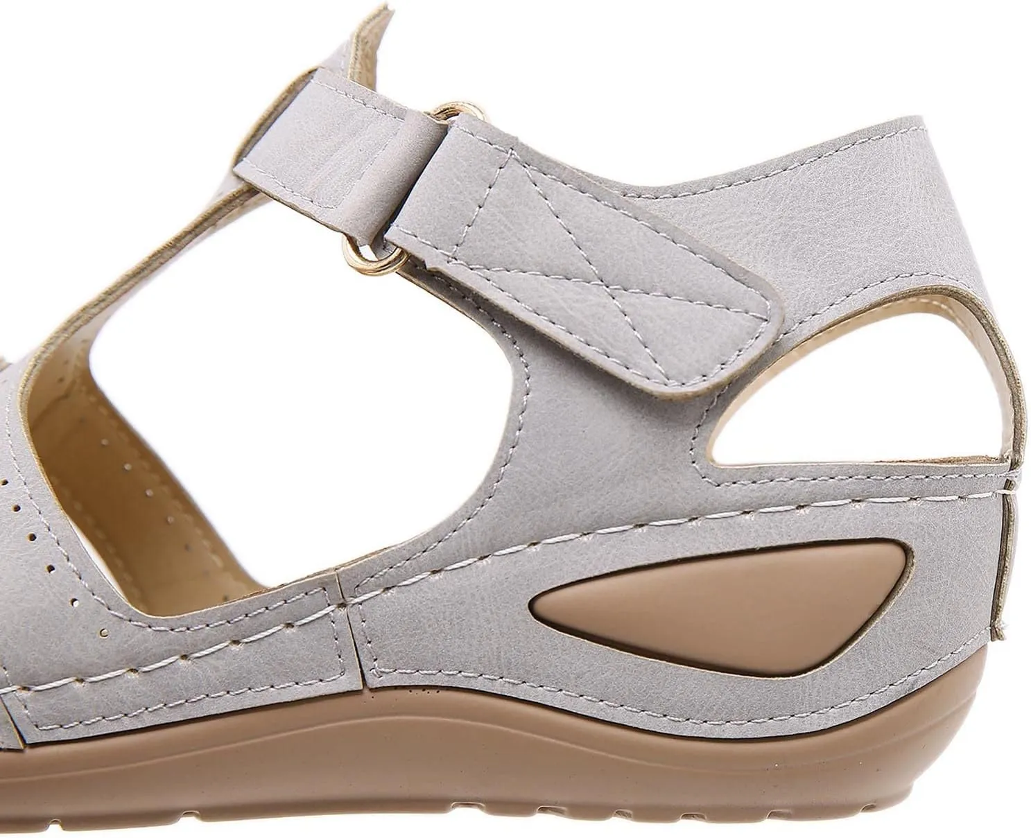 Comfortable Summer Shoes Beach Fashion Wedges Toe Breathable Sandals Women's Women High Sandals