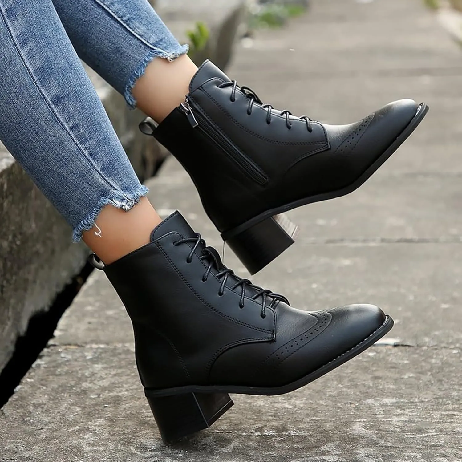 Cute Boots Womens Western Booties Nude Boots Womens Black Chunky Boots Womens Flat Booties and Ankle Boots Womens Ankle Booties Low Heel