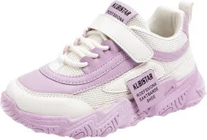 Girls Sneakers Toddler Sneakers Walking Shoes Boys Girls Toddler Tennis Shoes Lightweight Brethable Kids Slip On Shoe