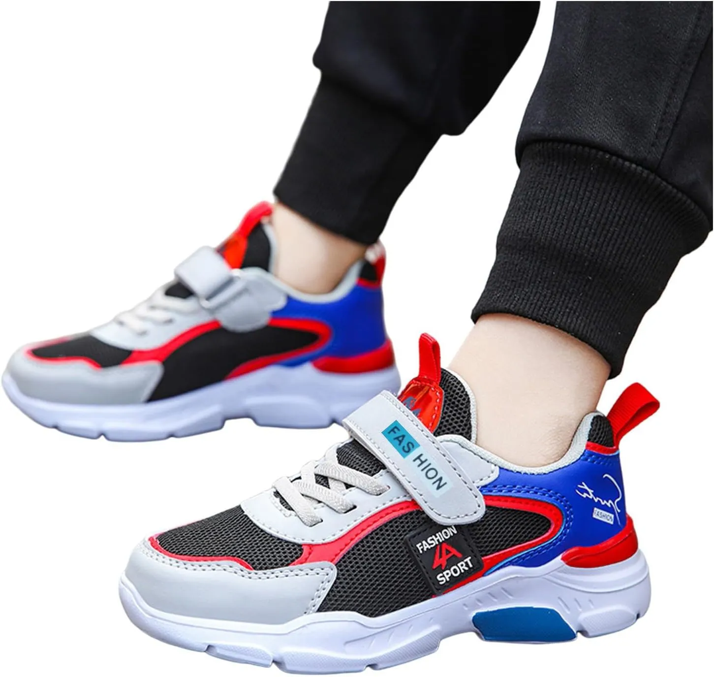 Girls Sneakers Toddler Sneakers Walking Shoes Boys Girls Toddler Tennis Shoes Lightweight Brethable Slip On Sneakers