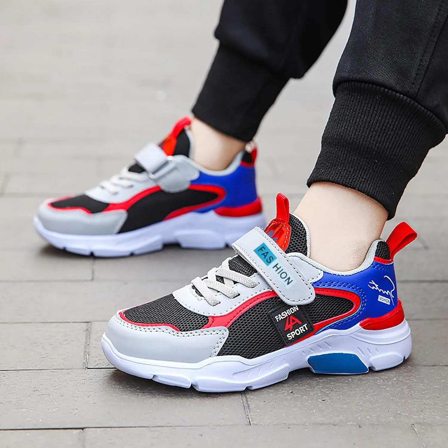 Girls Sneakers Toddler Sneakers Walking Shoes Boys Girls Toddler Tennis Shoes Lightweight Brethable Slip On Sneakers