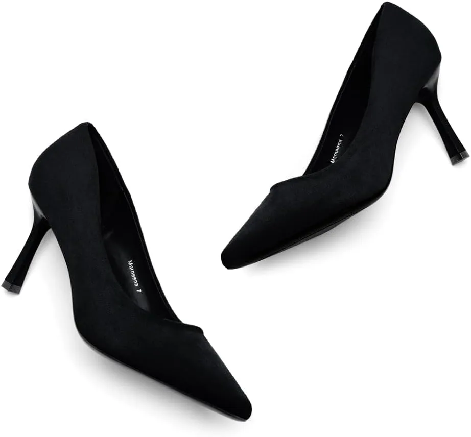 Herstyle Women's 3 Inch Stiletto Pumps ?C Comfortable Classic Pointed Closed Toe High Heels for Women, Fashionable Dressy Elegant Work Office Wedding Shoes