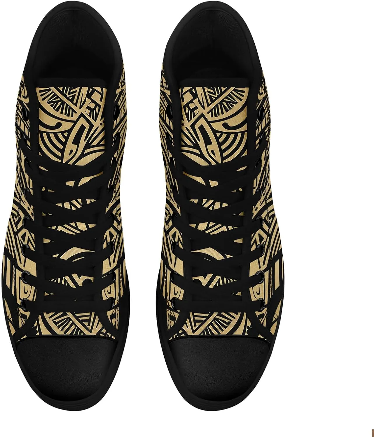 High Top Sneakers for Women Men Canvas Shoes Lightweight Printed Lace Up Fashion Casual Walking Shoes Street Footwear