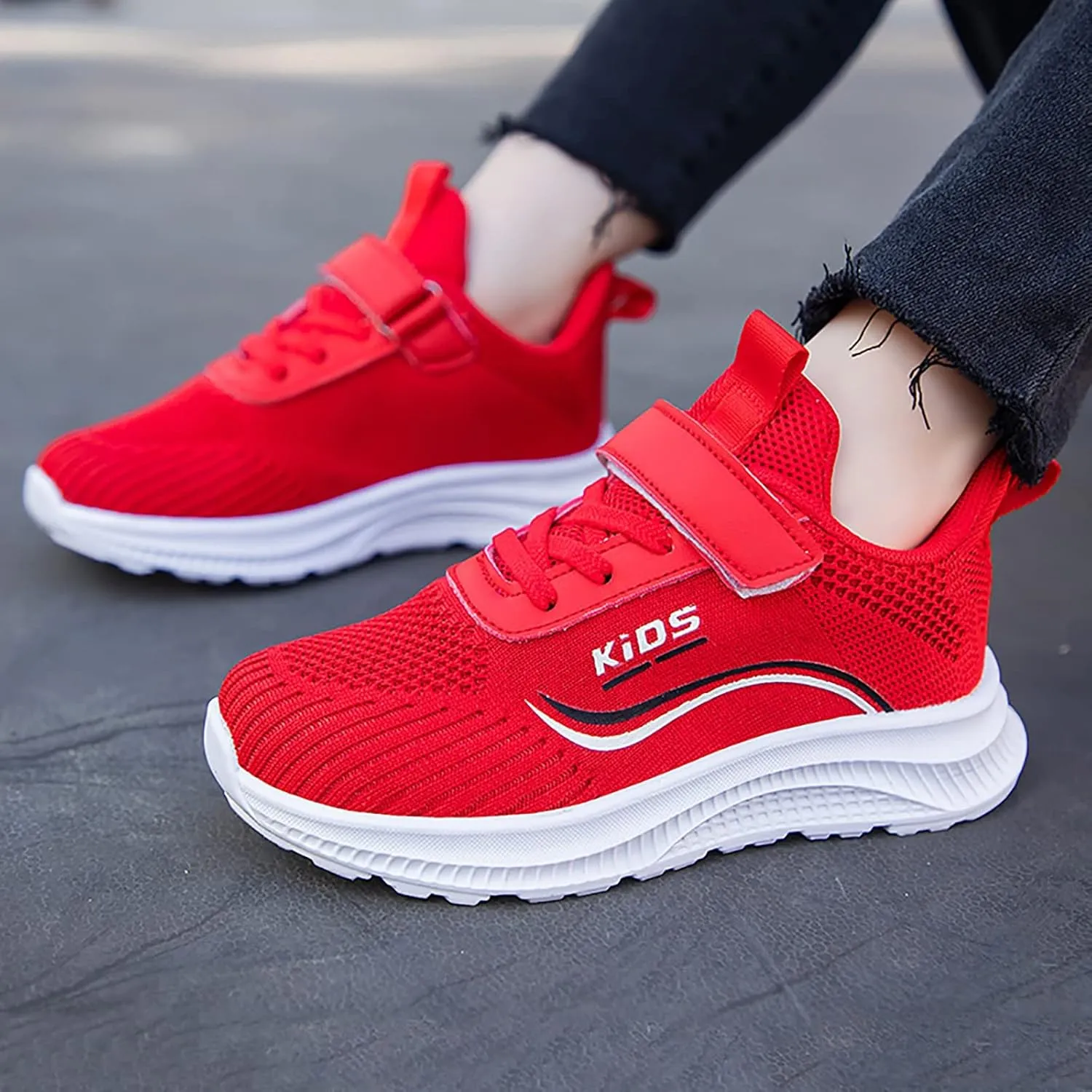 IWIHMIV Boys Shoes Breathable Boys Tennis Running Shoes Shoes Kids Lightweight Athletic Outdoor Running Shoes