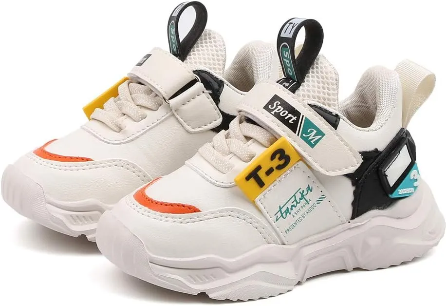 IWIHMIV Toddler Girl Running Shoes Boys Girls Shoes Tennis Running Lightweight Breathable for Kids Walking Shoes