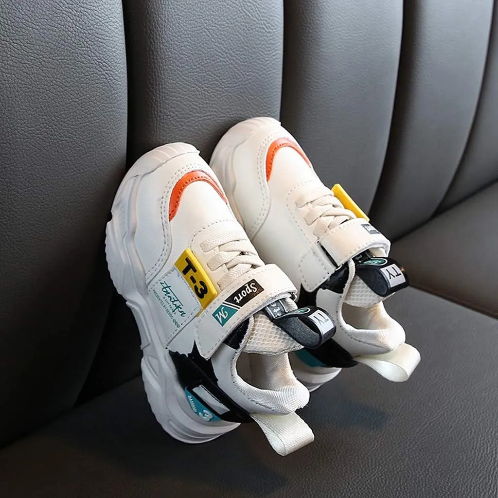 IWIHMIV Toddler Girl Running Shoes Boys Girls Shoes Tennis Running Lightweight Breathable for Kids Walking Shoes
