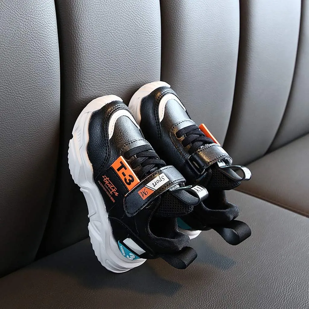 IWIHMIV Toddler Girl Running Shoes Boys Girls Shoes Tennis Running Lightweight Breathable for Kids Walking Shoes