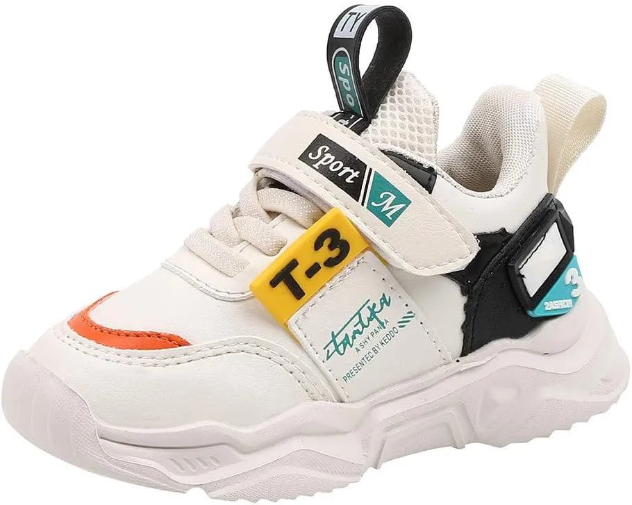 IWIHMIV Toddler Girl Running Shoes Boys Girls Shoes Tennis Running Lightweight Breathable for Kids Walking Shoes