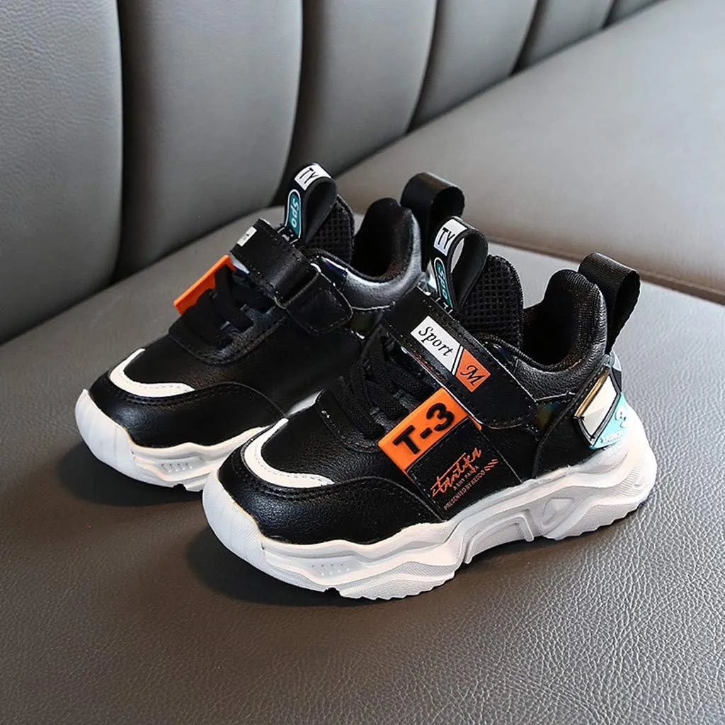 IWIHMIV Toddler Girl Running Shoes Boys Girls Shoes Tennis Running Lightweight Breathable for Kids Walking Shoes