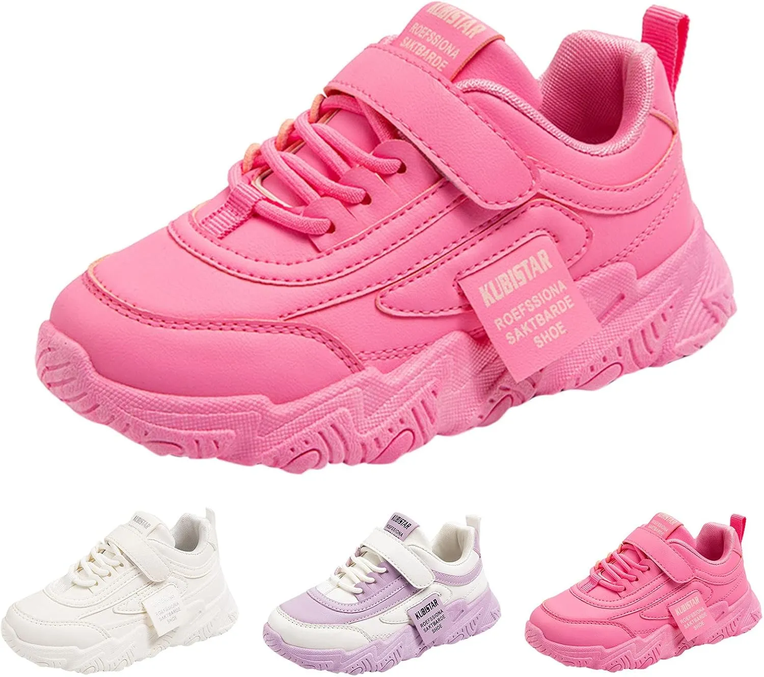 IWIHMIV Walking Shoes for Toddler Girls Boys Lightweight Breathable Tennis Running Shoes Kids Athletic Running Shoes