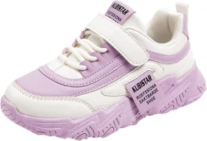 IWIHMIV Walking Shoes for Toddler Girls Boys Lightweight Breathable Tennis Running Shoes Kids Athletic Running Shoes