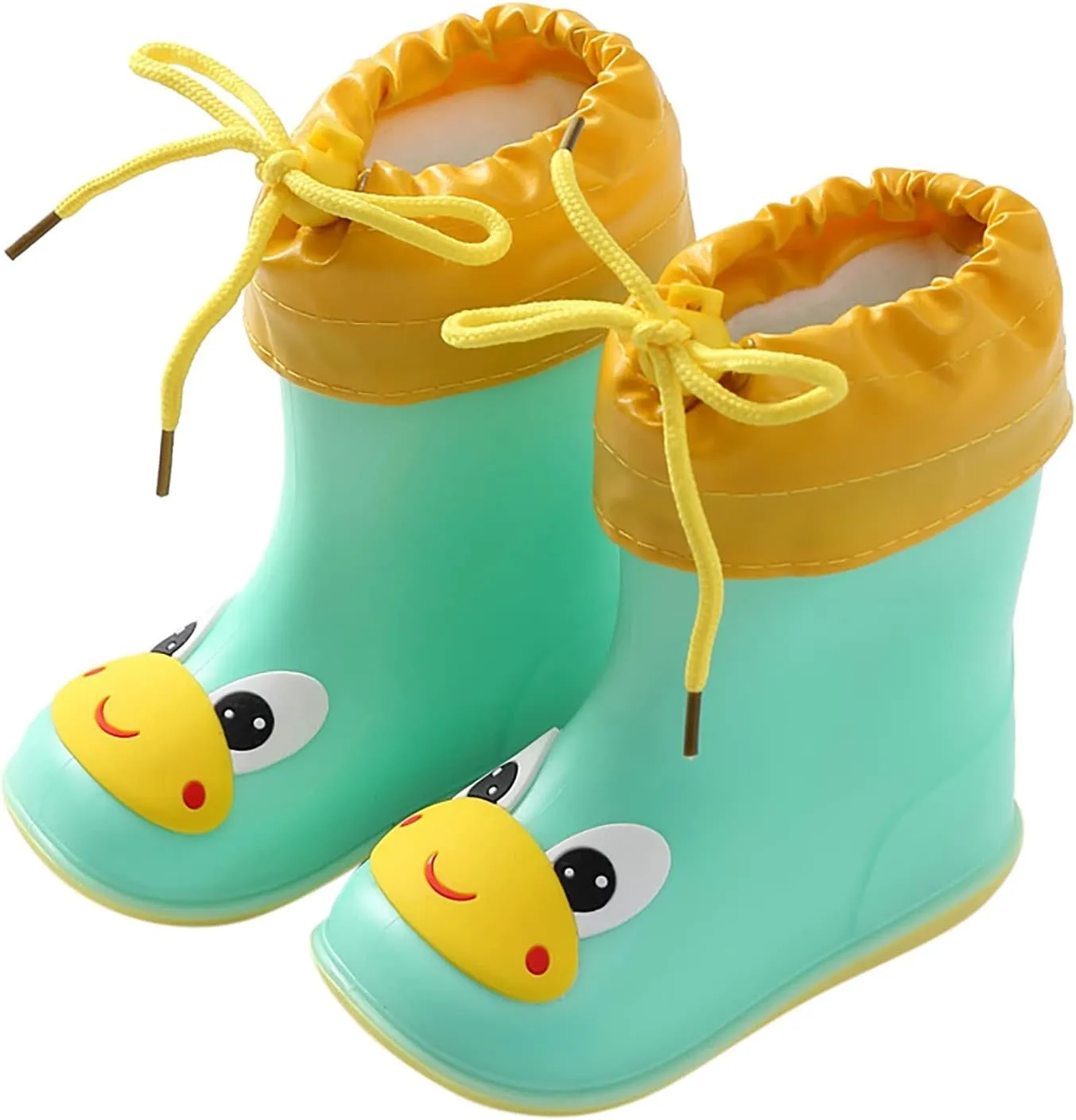 Kids Duck Boots Rain Boots Toddler Non Slip Rain Shoes Children Waterproof Boots for Boys and Girls Baby Boy Boots