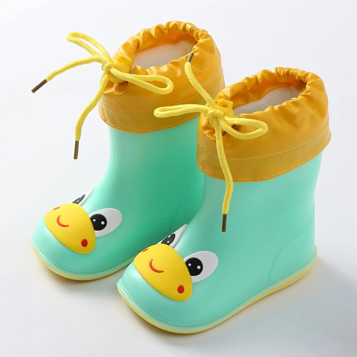 Kids Duck Boots Rain Boots Toddler Non Slip Rain Shoes Children Waterproof Boots for Boys and Girls Baby Boy Boots