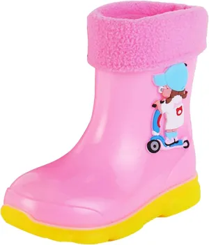 Kids Rain Boots Non Slip Water Shoes Classic Rainboots Non Rain Boots For Kid Rain Boots Toddlers Kids Boots Girls