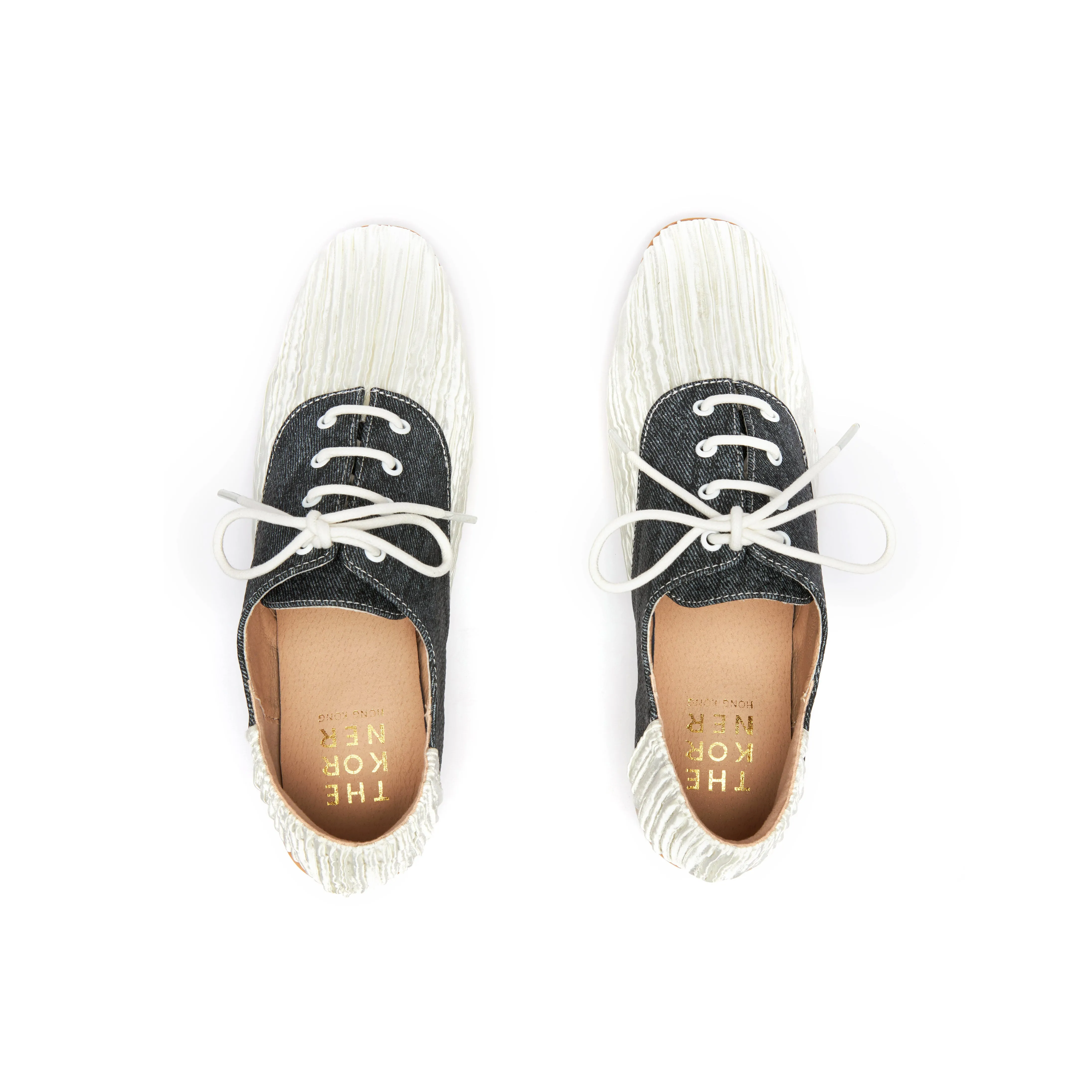 Kiff Linen Oxfords - Mid Grey ( MGY )