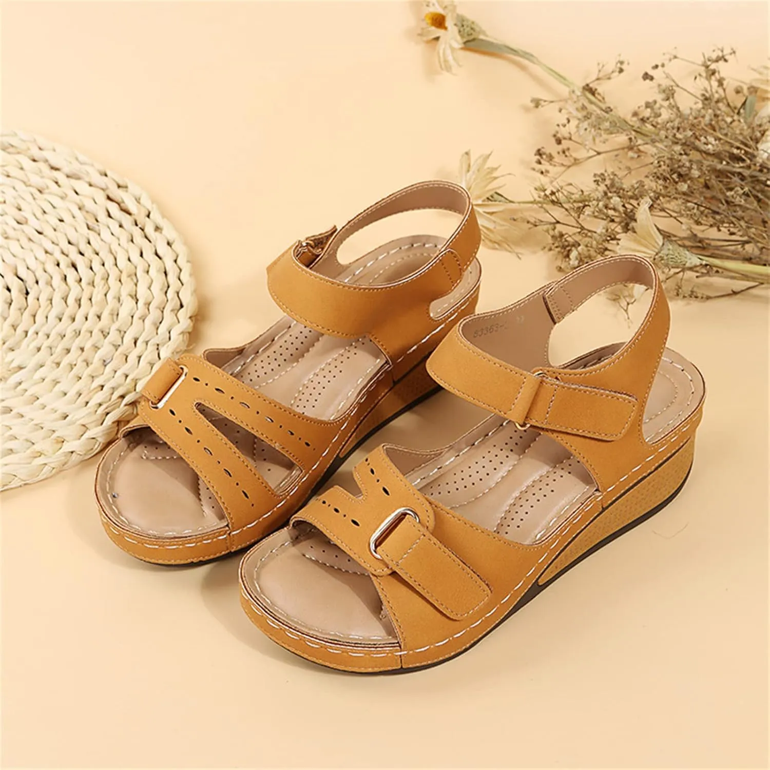 Ladmiple Orthopedic Sandals For Women Elegant Comfortable Arch Support Orthotic Flip Flops Dressy Summer Cute Walking Slides