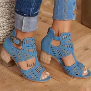 Ladmiple Sandals for Women Wedge,Womens 2023 Comfy Slip-On Sandal Casual Summer Beach Shoes Open Toe Espadrille Platform