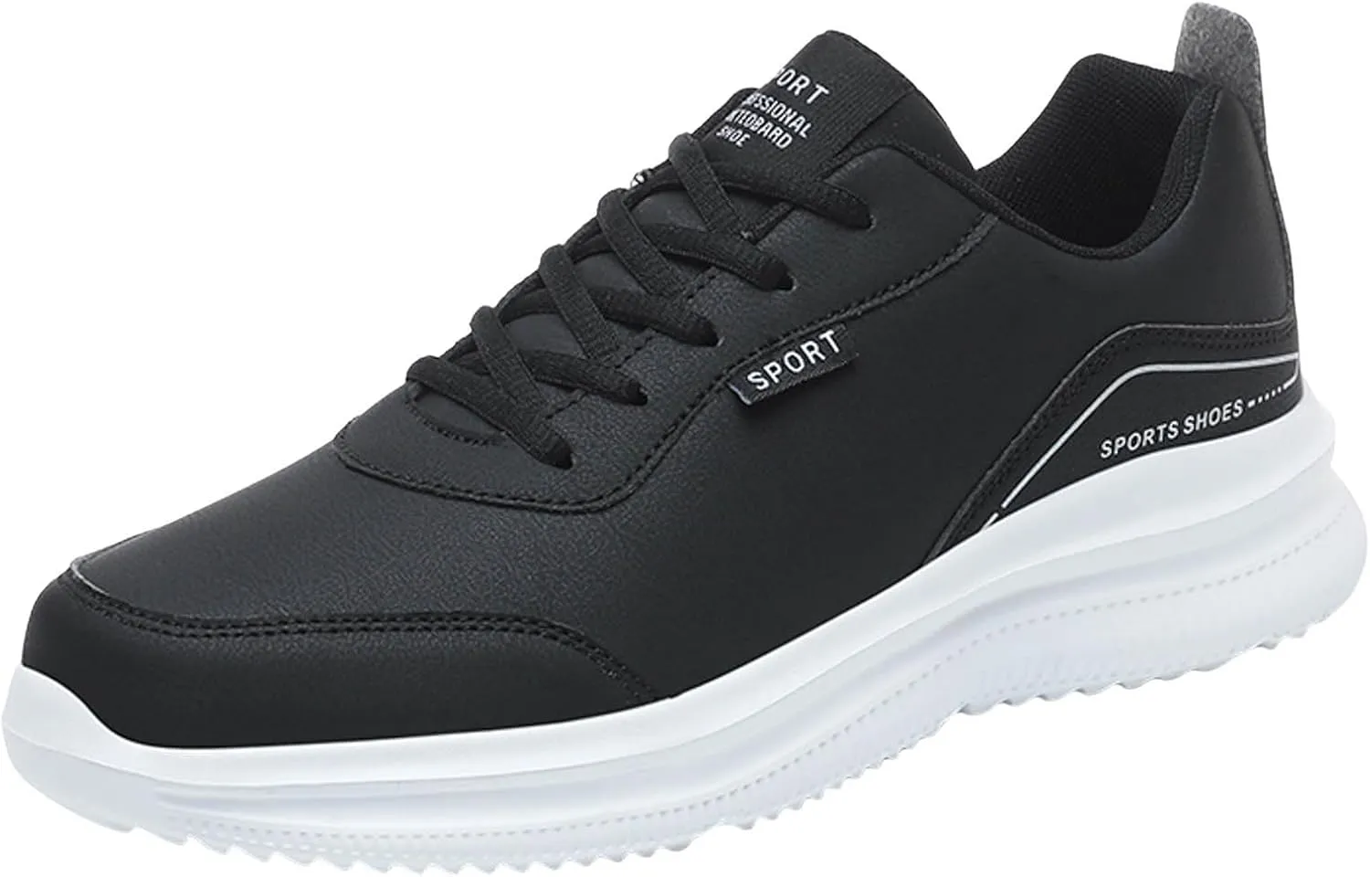 Men's Fashion Sneakers Mens Sneakers Casual Shoes Fashion Black Shoes Casual Tennis for Men Hiking Skateboarding