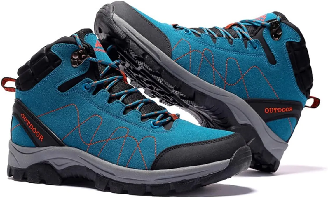 Men's Hiking Shoes Waterproof Anti Slip Hiking Boots Outdoor Lightweight Trekking Sneakers