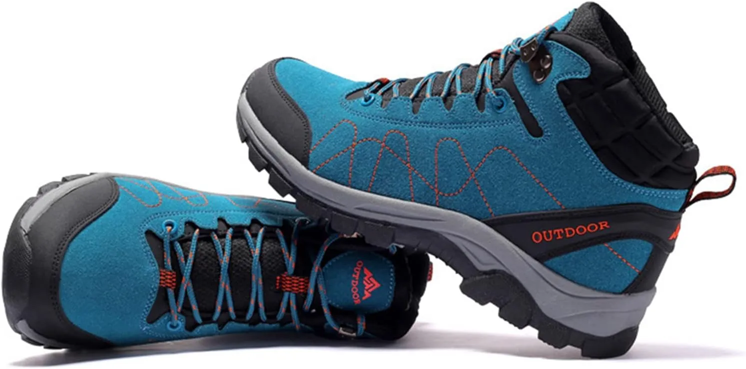 Men's Hiking Shoes Waterproof Anti Slip Hiking Boots Outdoor Lightweight Trekking Sneakers