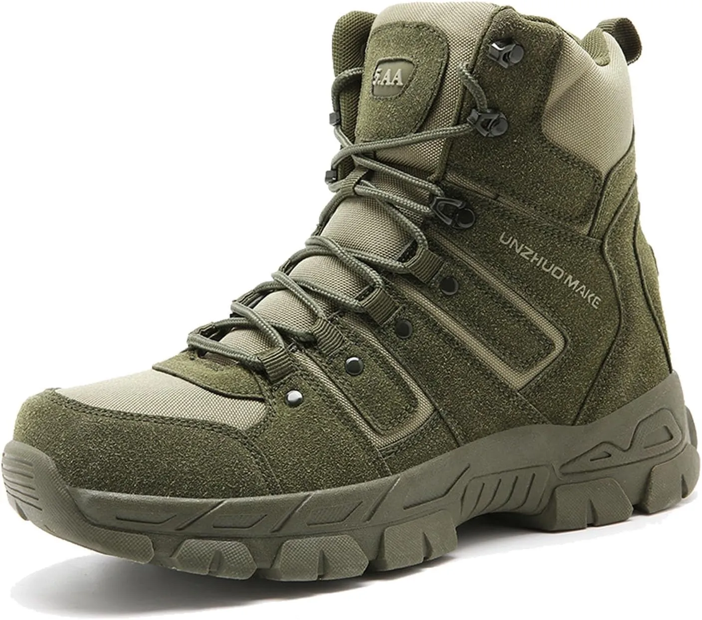 Men's Tactical Boots Lightweight Hiking Boots Water-resistant Military Army Boots Ankle Duty Hunting Boots