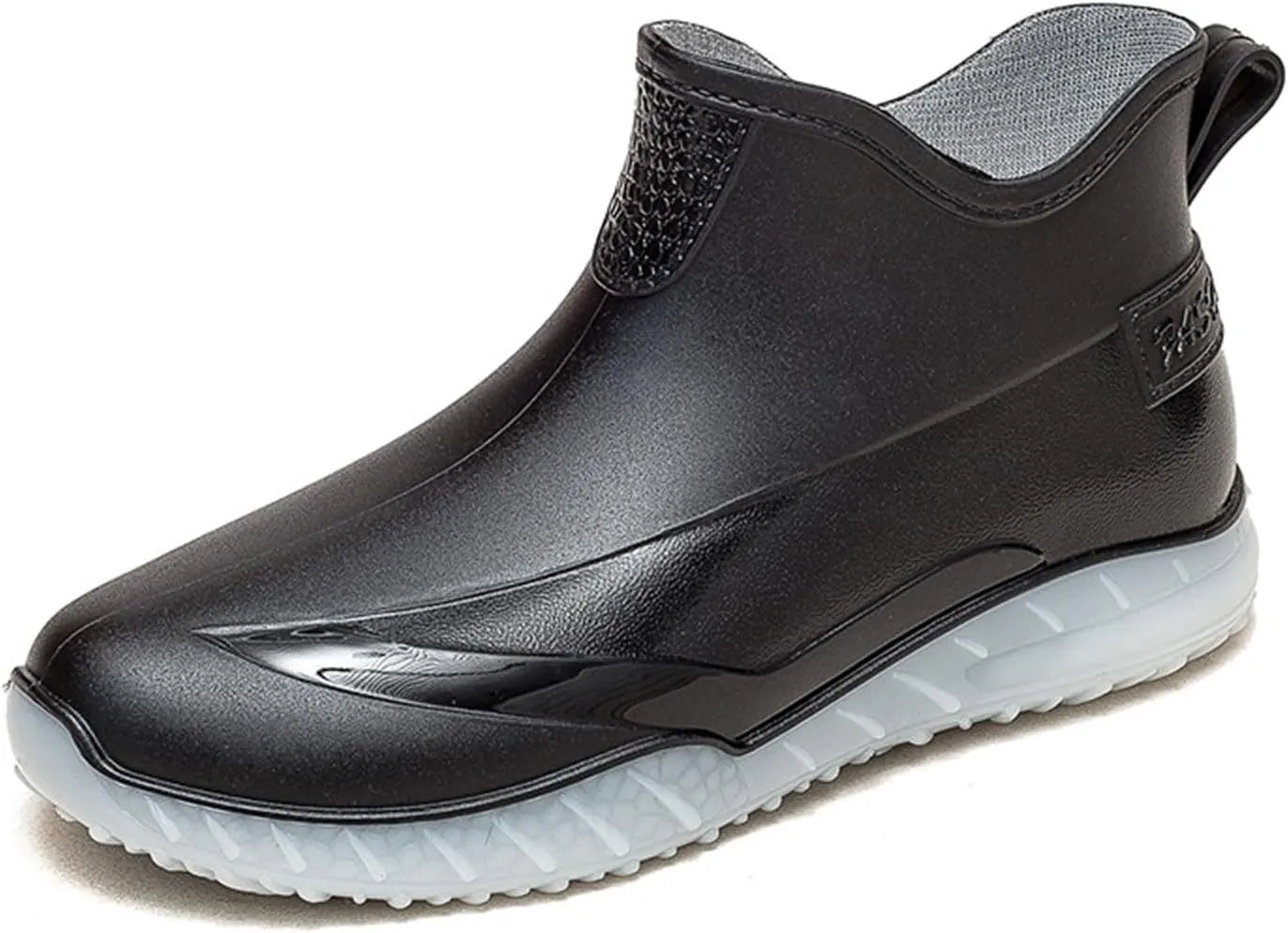 Men's Waterproof Rain Short Boots Garden Boots Ankle Rain Boots Garden Shoes Rain Outdoor Walking Boots
