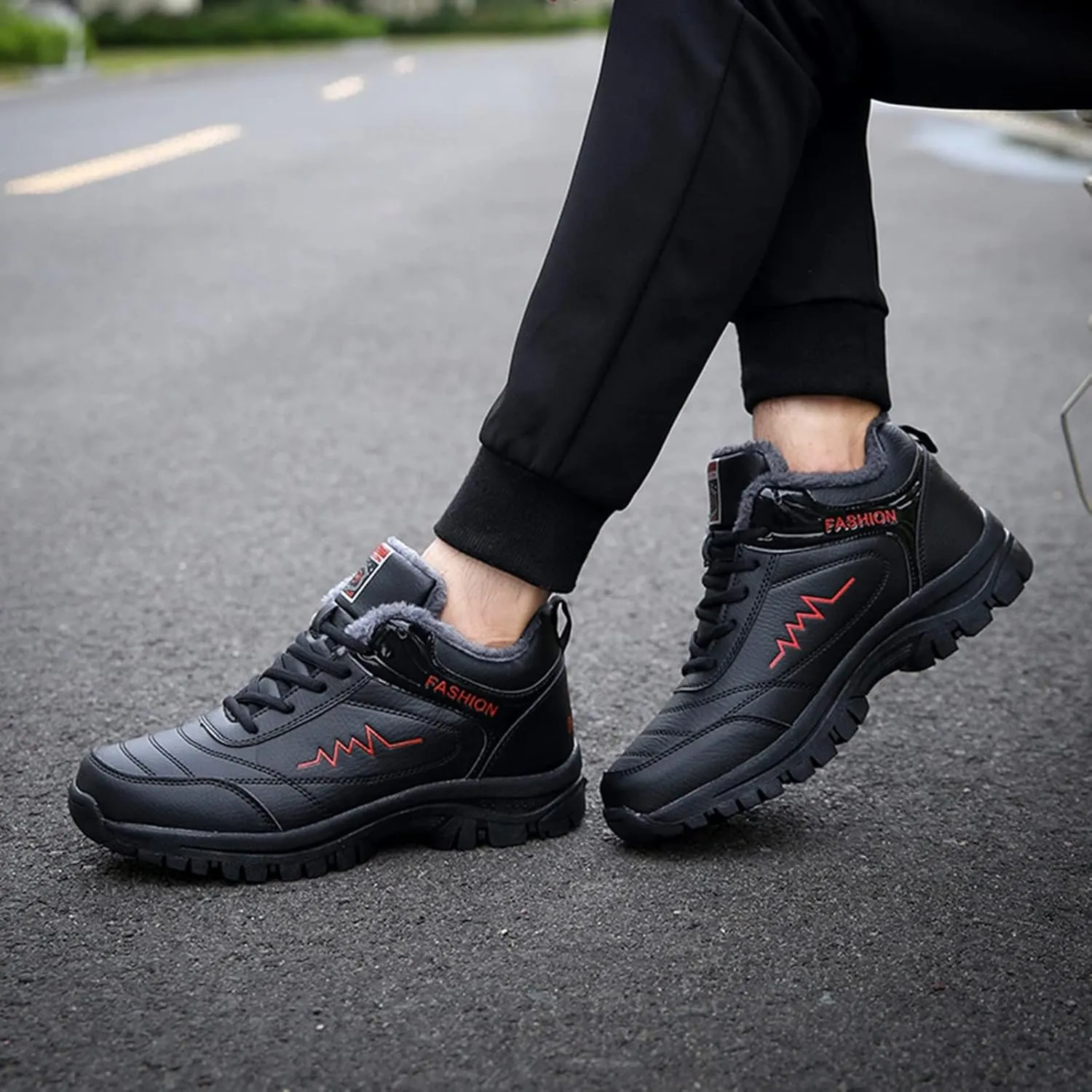 Mens Winter Boots, Waterproof Hiking Boots Work Insulated Boots Winter Work Boots for Men Women's Winter Boots