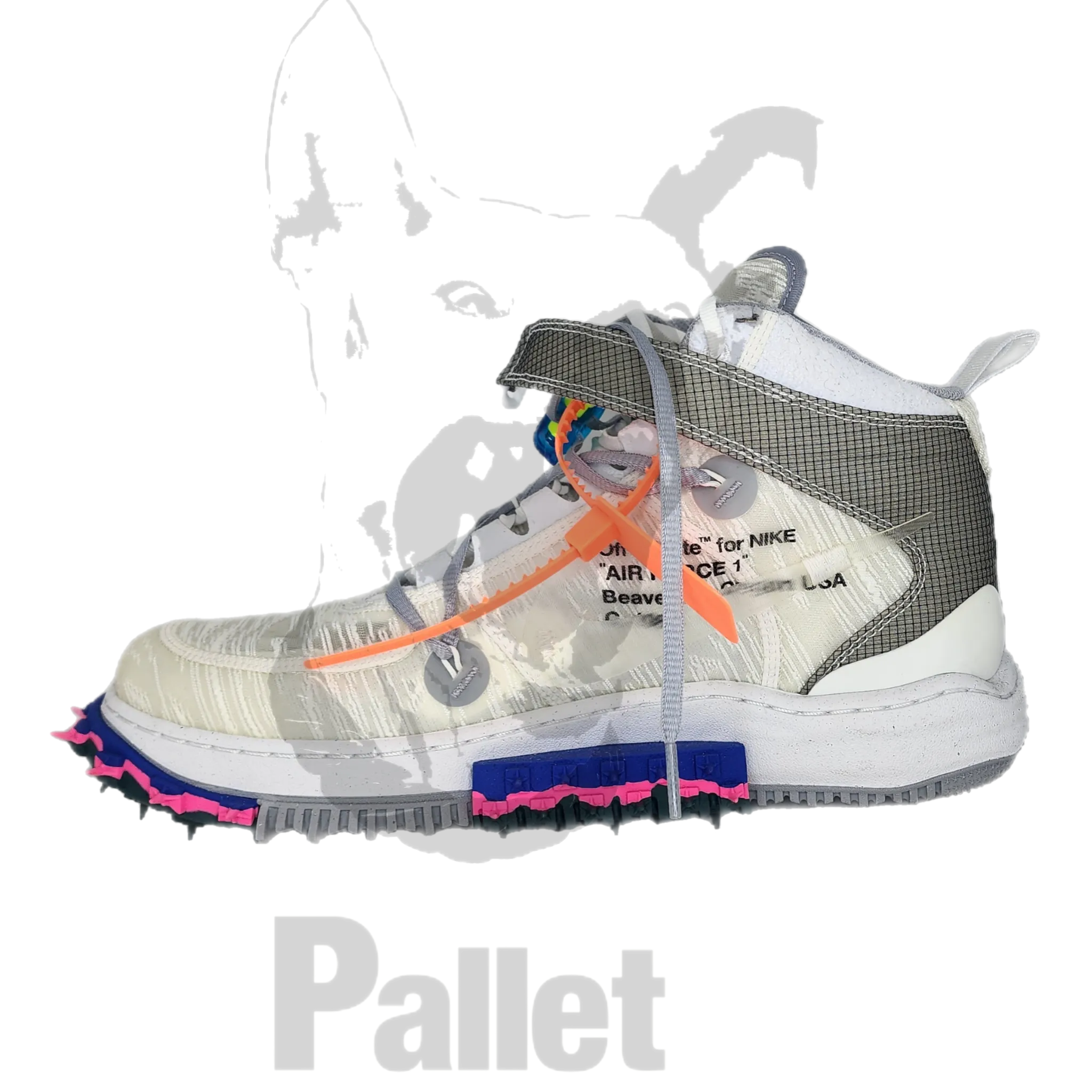 Nike - "Off White AF1 Mid" - Size 12