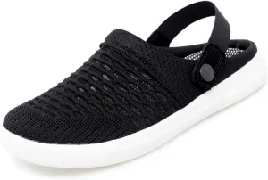 Orthopedic Sandals for Women, Summer Dressy Comfortable Arch Support Wedge 2025 Non Slip Flip Flops Breathable Mesh Hollow Leather on Sandal Beach Sports Non-Slip Flip-Flops Casual Open Toe