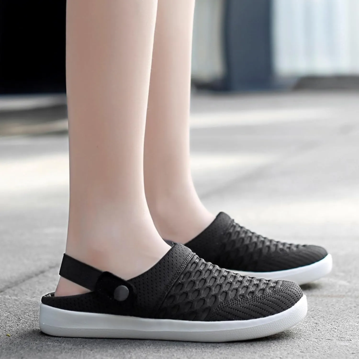 Orthopedic Sandals for Women, Summer Dressy Comfortable Arch Support Wedge 2025 Non Slip Flip Flops Breathable Mesh Hollow Leather on Sandal Beach Sports Non-Slip Flip-Flops Casual Open Toe
