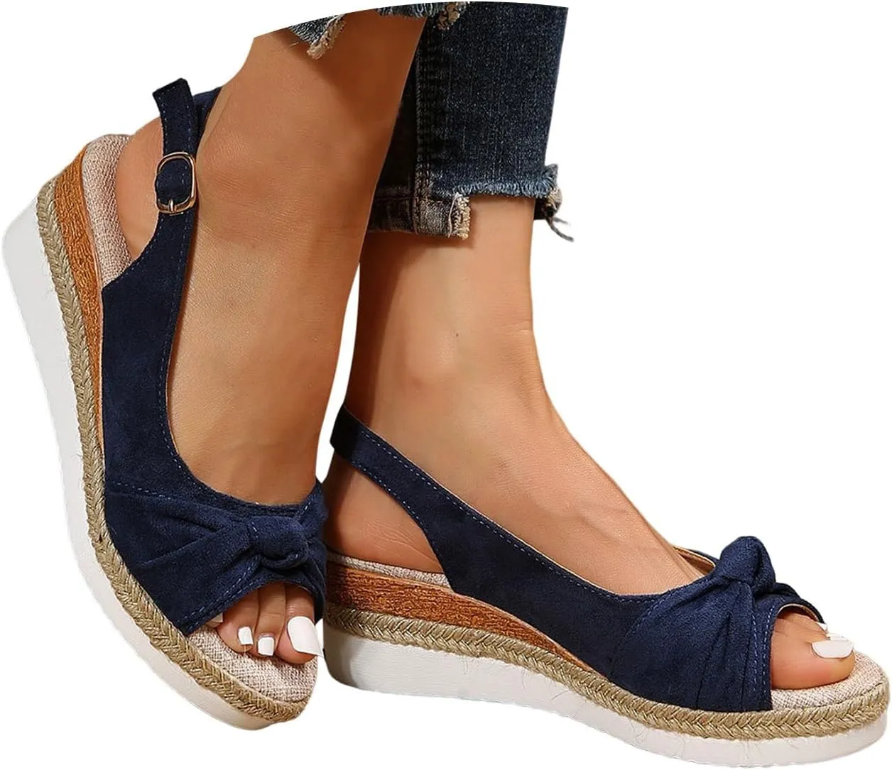 Orthopedic Wedge Sandals for Women Dressy Summer Comfortable Walking 2025 New Flat Open Toe Platform Casual Flip Flops Arch Support Breathable Silppers Beach Slip on Shoes