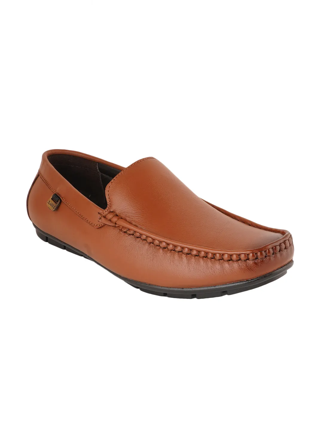 Pelle Albero Tan Mens Loafers