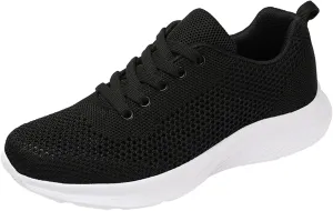 Running Shoes Lightweight Tennis Shoes Non Slip Gym Lace Up Mens Running Shoes Breathable Men's Casual Shoes Fashion Sneakers 2025 Platform Tennis Shoe Cross Trainer Shoe