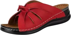 Sandals Women Comfortable Dressy Wedge Sandals Orthopedic Slippers Walking Summer Orthotic Flip Flops with Arch Support