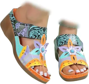 Sandals Women Dressy Summer Flat Cute Casual Beach Shoes Orthopedic Sandals Comfort Arch Support Orthotic Flip Flops
