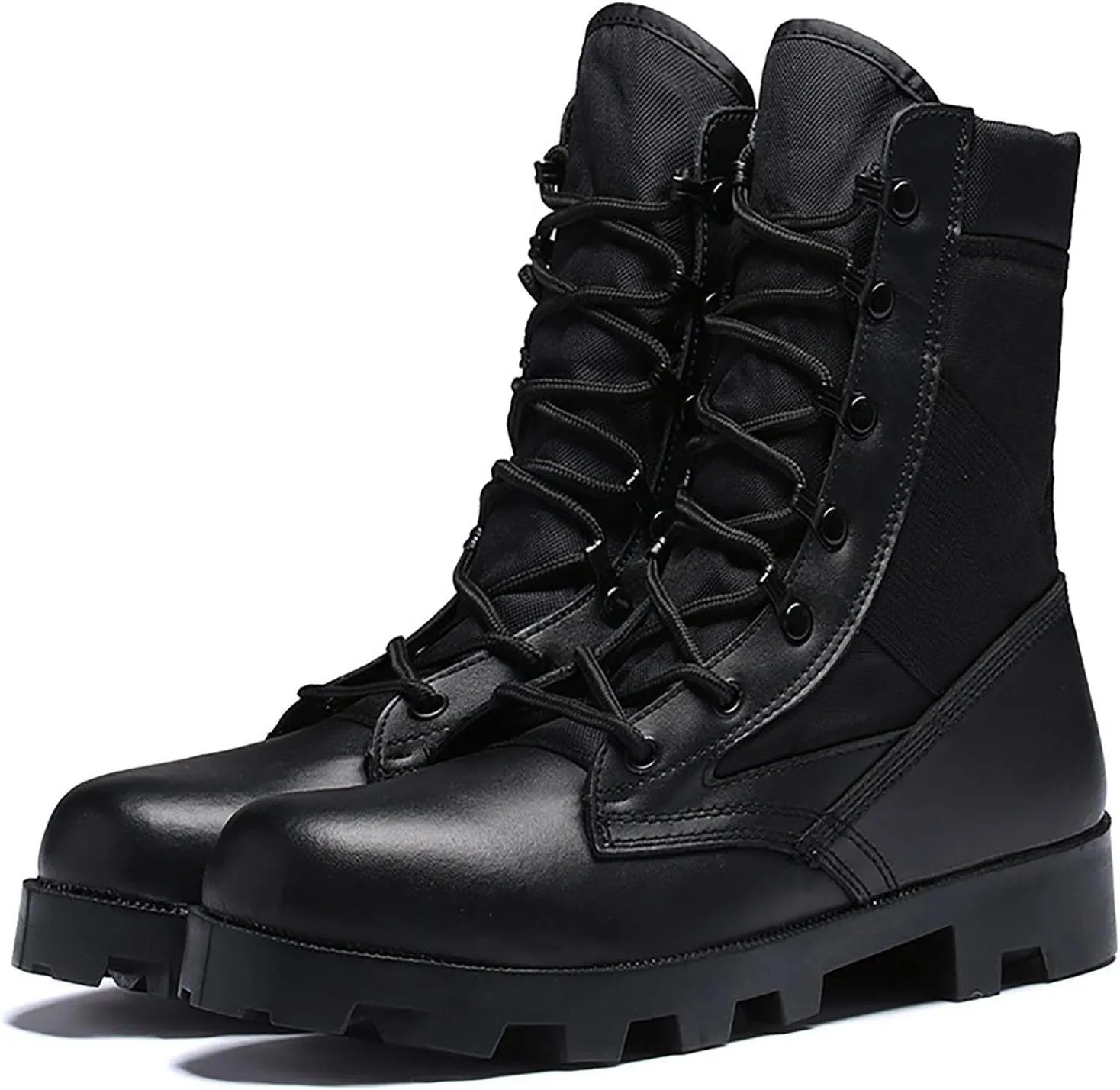 Waterproof Hiking Work Boots, Four Seasons Comfort Durable Men's High Top Outdoor Non-slip Desert Boots, for Lace-up Sports Durable Breathable Hiking Shoes