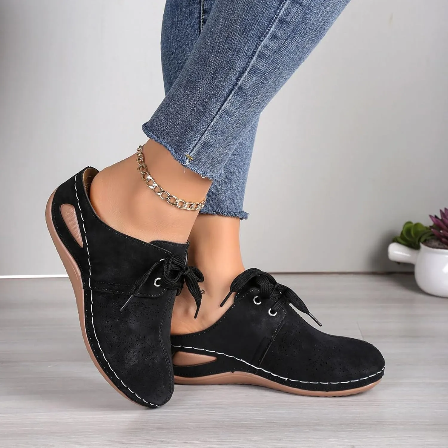 Wedge Sandals for Women 2025 Closed Toe Breathable Slippers Summer Comfortable Dressy Slip On Slides Sandals