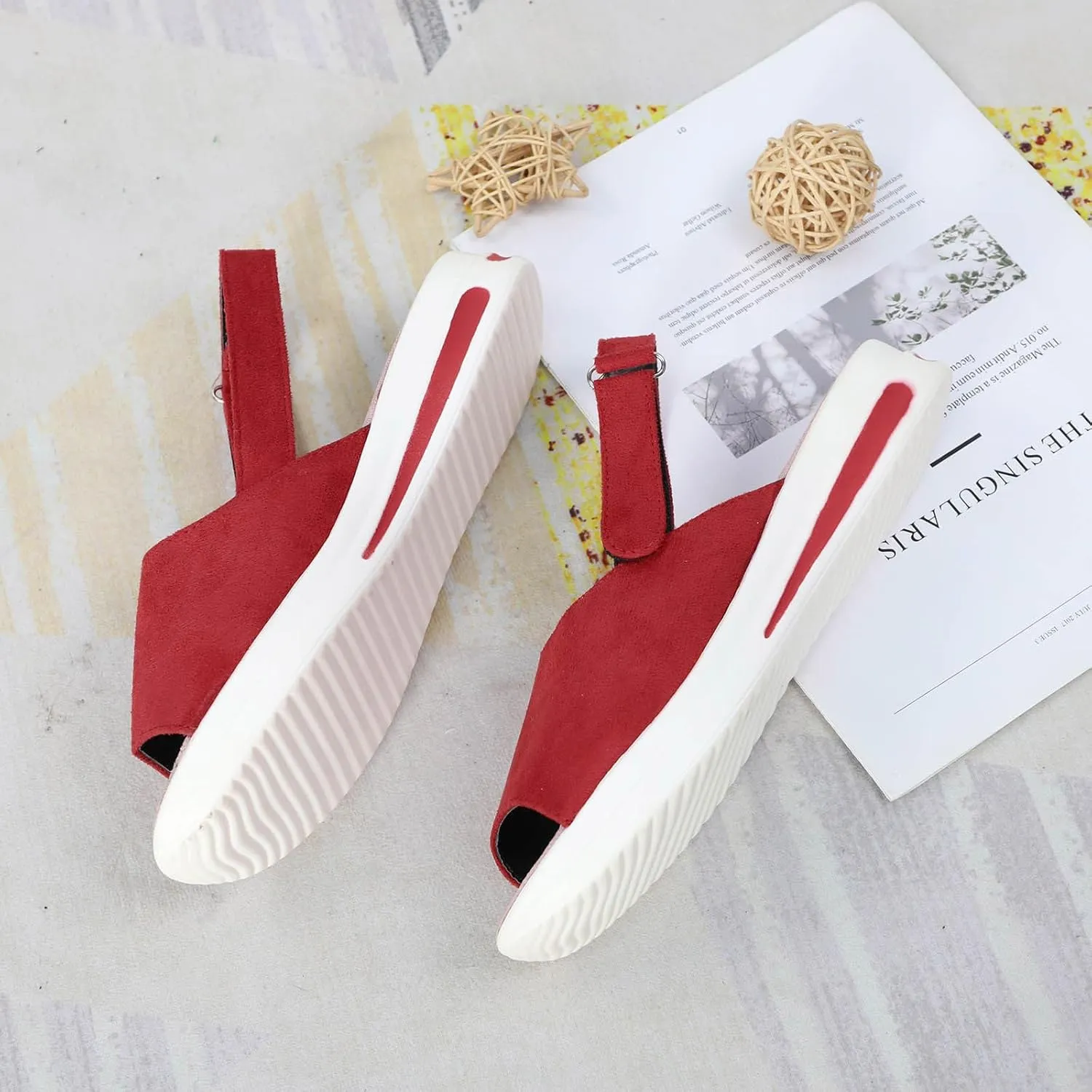 Wedges Sandals Sport Platforms Casual Women's Fashion Toe Beach Shoes Women's Casual Shoes