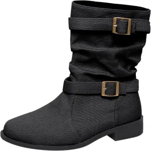 Womens Boots Ankle Botines Vaqueros Para Mujer Comfy Cowboy Boots for Women Cute Black Boots Dress Boots for Women Wide Width Ankle Booties Women's Booties Wide Width
