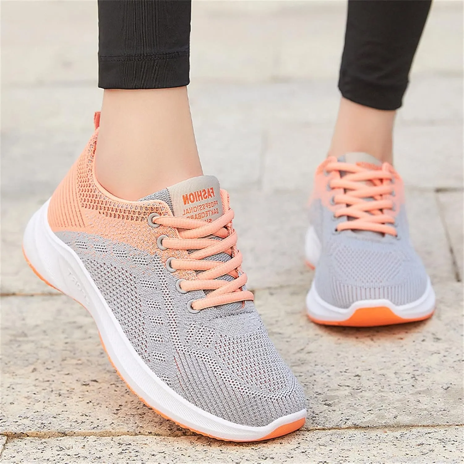 Women's Minimalist Walking Shoes Wide Toe Lace Up Non Slip Work Shoes Women Lightweight Dressy Casual Shoes Fashion Sneakers 2025 White Tennis Shoe Cross Trainer Shoe