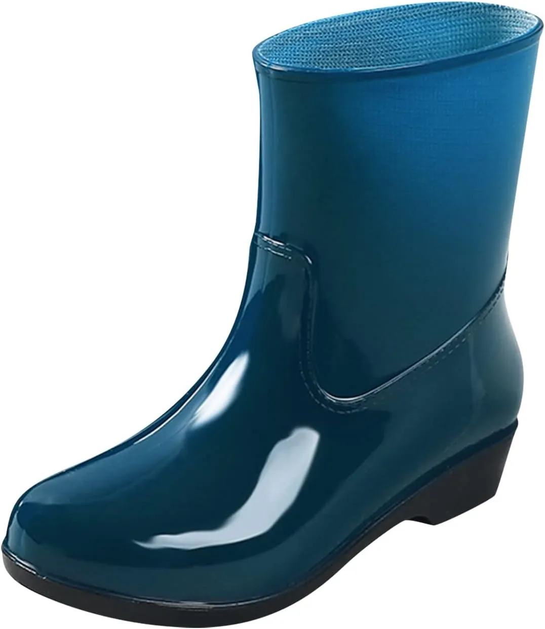 Womens Rain Boots Tall Waterproof Mens Grounded Footwear Booties To Wear with Dresses Work Barefoot Shoes Packable Tall Rain Boots for Women Waterproof Chelsea Boots