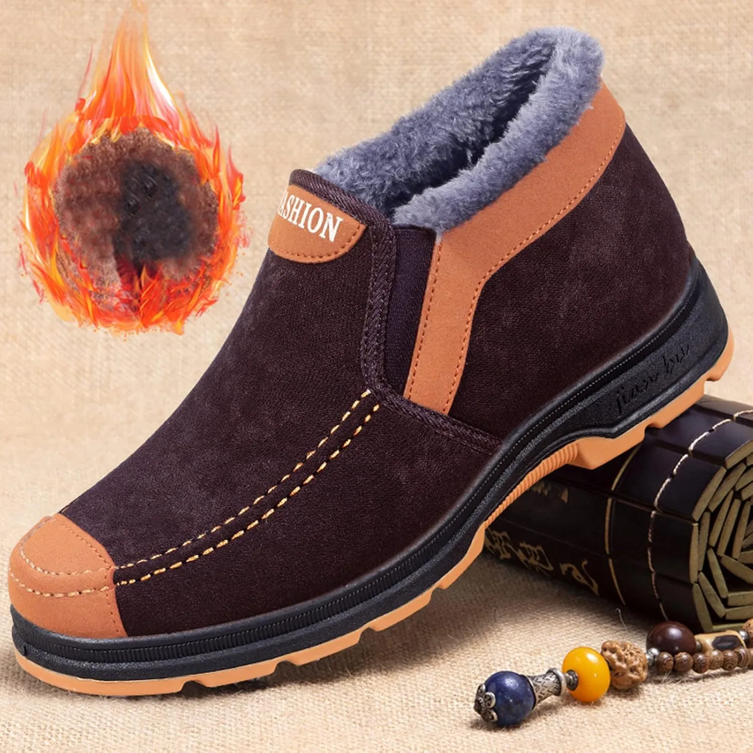Women's Snowboard Boots Womens Snow Boots Ankle Boots Side Zipper Winter Work Boots for Women Waterproof Warm Winter Boots for Women 2023 Trendy Botas De Invierno Mujerpara Trabajo De Restaurante